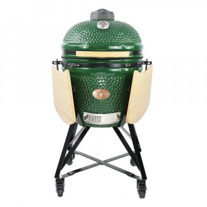 Keramický gril Kamado 21" zelený vonkajší priemer - 55 cm N-507