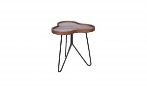 Konferenčný stolík Folium veľký príručný keramický rozmer 45 x 45 cm   N-464