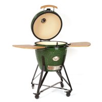 Keramický gril Kamado 21" zelený  vonkajší priemer - 55 cm        N-507