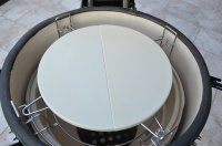 Keramický gril Kamado 21" červený   vonkajší priemer -55 cm        N-507