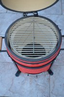 Keramický gril Kamado 15" čierny   vonkajší priemer -40 cm      N-508