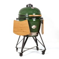 Keramický gril Kamado 21" zelený  vonkajší priemer - 55 cm        N-507