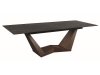 Moderný jedálenský keramický čierny rozkladací stôl dĺžka   200-250 cm šírka  98 cm     N-959